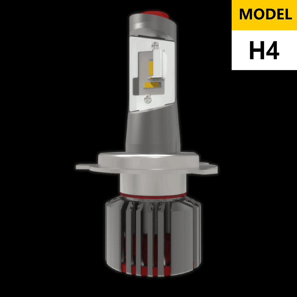 LDDCZENGHUITEC автомобильная светодиодная лампа для фары H4/H7/H11/H13/9005/9006/H3/H1 (Подол короче
