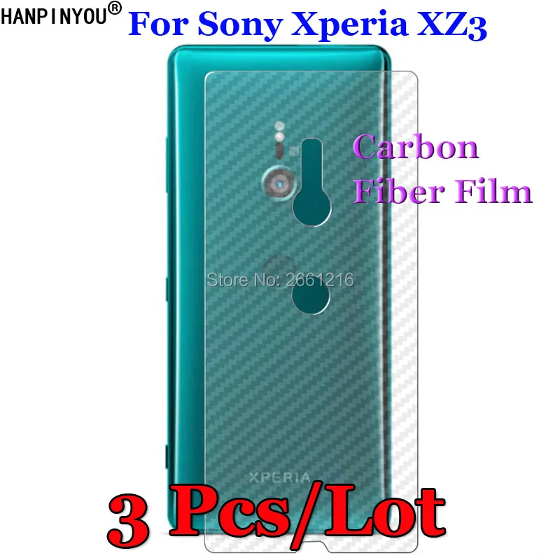 3 шт./лот для Sony Xperia XZ3 6 0 &quot3D Нескользящая прозрачная защитная пленка из