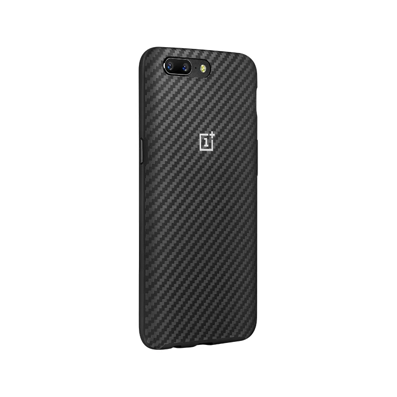 Оригинальный чехол-бампер OnePlus 5 карбона военная защита удобный захват прочная