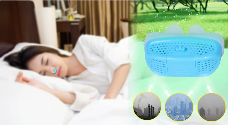 Мини CPAP здоровье устройство для дыхания носом подходит для очистки воздуха/эффективно снимает храп очиститель воздуха