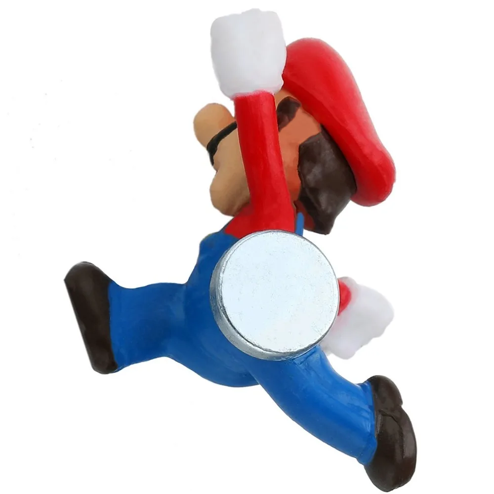 3D Supre Mario наборы магнитов на холодильник для украшения дома декоративный Веселая