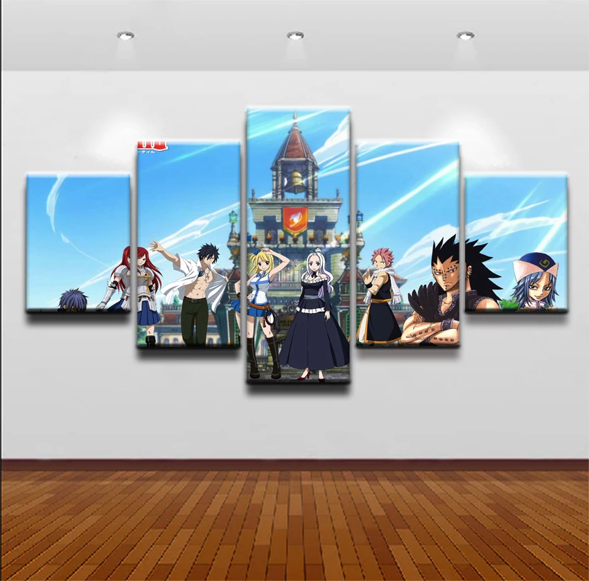 Современная картина маслом на холсте HD печатная настенная рамка модульные