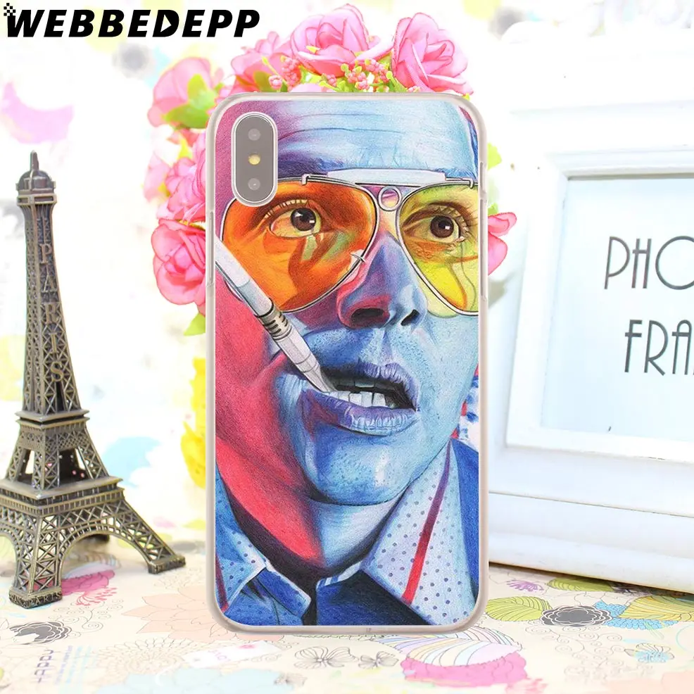 Жесткий чехол для телефона WEBBEDEPP Fear and Loathing в Лас-Вегасе для iPhone 4 4S 5C 5 5S SE 6 6S 7 8 Plus X XR XS 11 Pro Max - Цвет: 2