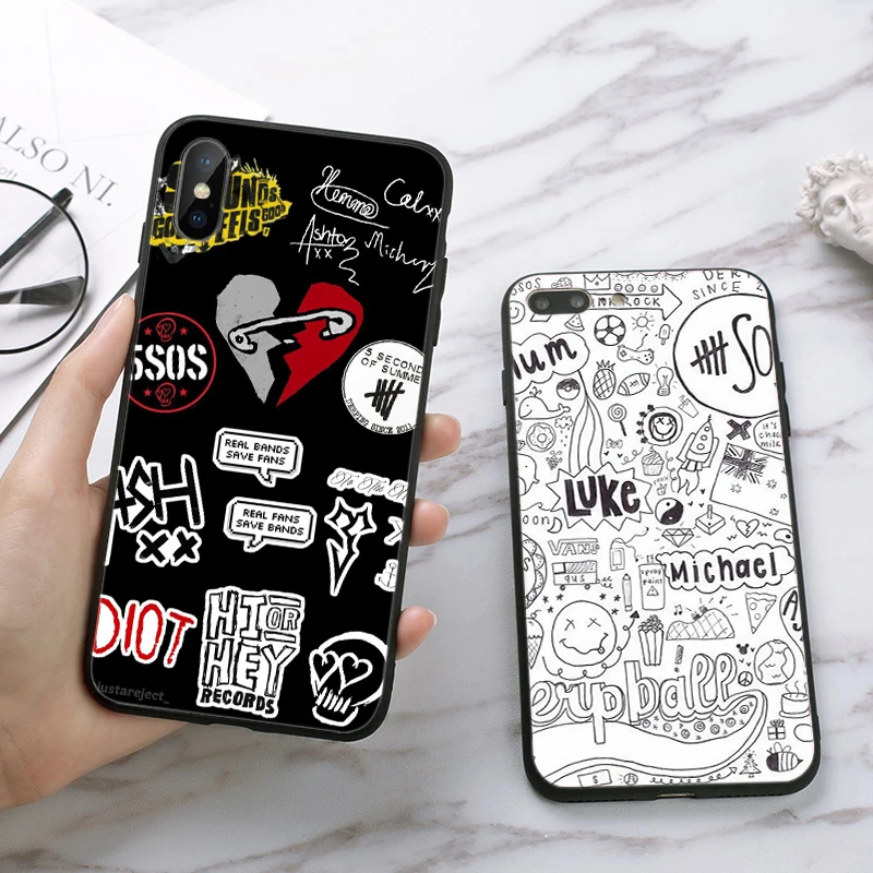 Силиконовый чехол для iPhone 5 5S 6 6S Plus 7 8 11 Pro X XS Max XR | Мобильные телефоны и аксессуары