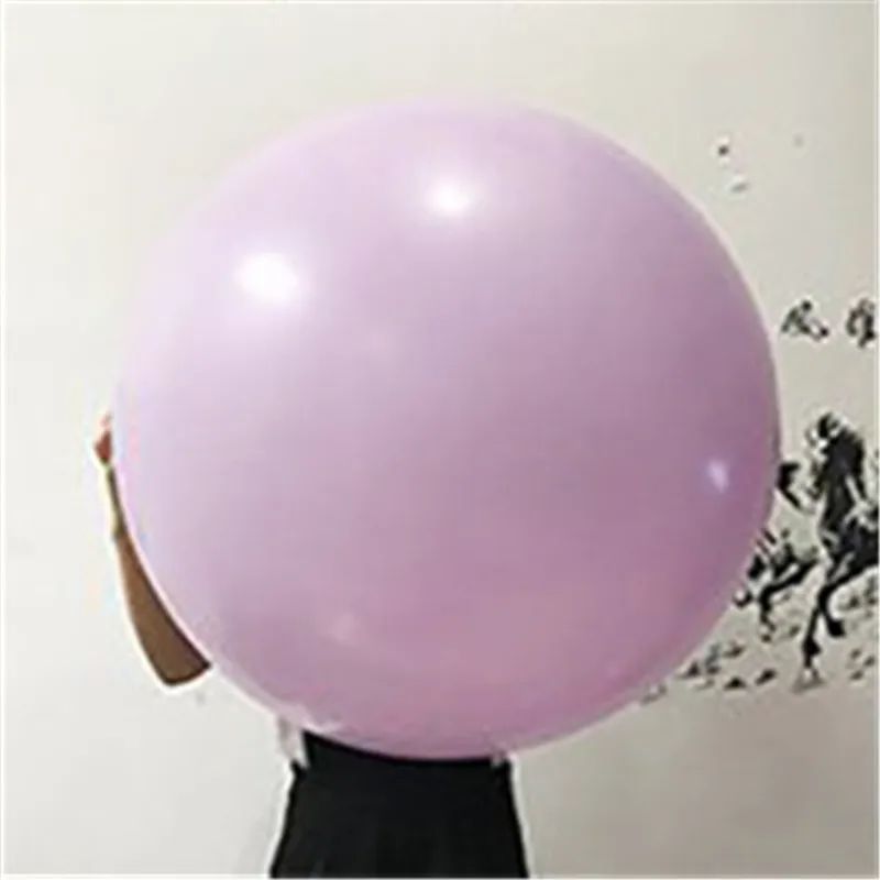 Purple 1 шт. 3" гигантский мгновенной проявки Macaroon воздушные шары 18 дюймов конфеты светильник Румяна латексные воздушные шары для дня рождения, свадьбы, годовщины вечерние Декор - Цвет: Purple
