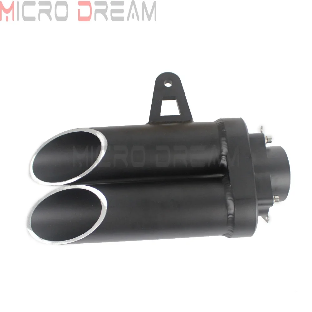 51 мм мотоциклетный двойной выхлопной глушитель трубы глушители труба для Yamaha