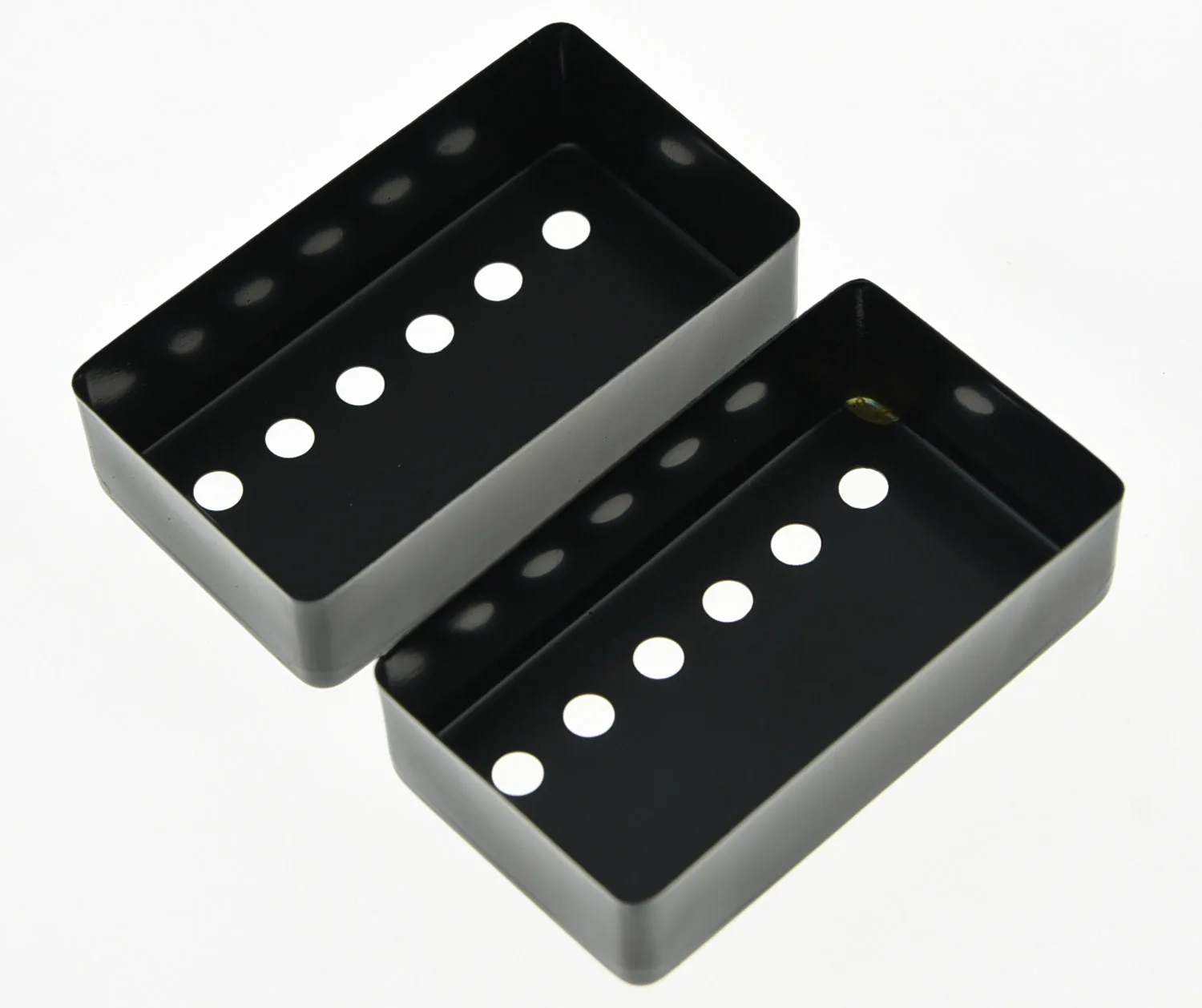 Dopro 2x хром/черный LP Humbucker крышки для гитары 50 мм Шея/52 мост подходит | Спорт и