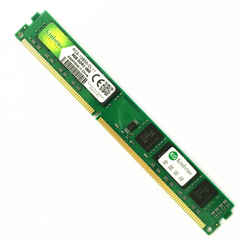 Kinlstuo Rams ddr3 8 ГБ 4 2 Гб 1600 МГц/1333 МГц PC12800/10600 память для настольного компьютера