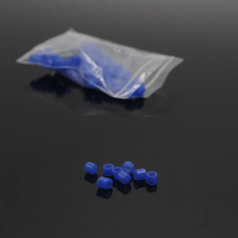 blue 100 шт многоцветные силиконовые зубные инструменты кодовые кольца ортодонтический круг - Цвет: blue