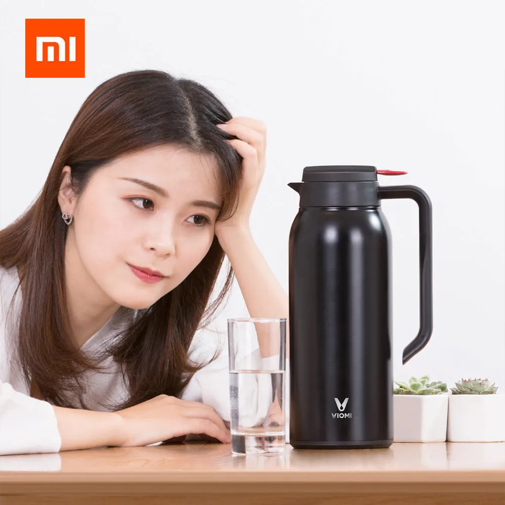 Xiaomi Mijia VIOMI 1.5L термос нержавеющая сталь вакуум хорошо чашки Термос термоизоляция горшок изоляцией из нержавеющей стали для xiaomi smart home H20