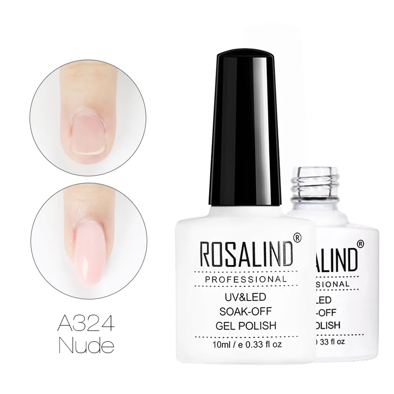 RDA324 ROSALIND 10 мл полигель-лак для ногтей Quick Builder для наращивания ногтей Vernis полуперманентный УФ-лак - Цвет: RDA324