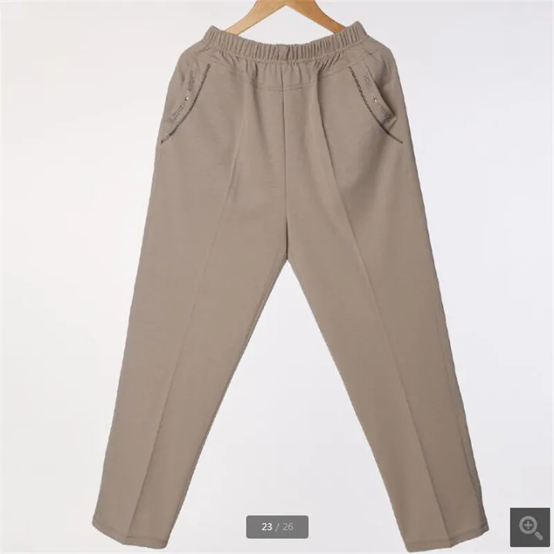 Woman wide pants summer England style plus-size 5XL Women's black Pantalon ancho elegante Pantalones de cuero mujer | Женская одежда