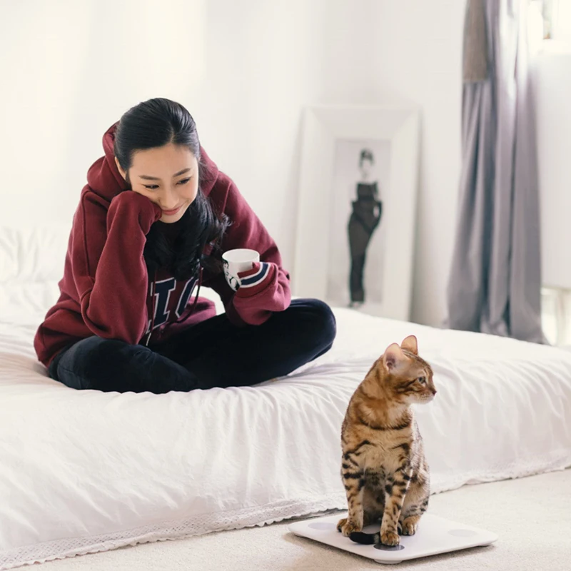 Новые оригинальные смарт весы Xiaomi Mi Body Fat Scale с приложением Mifit и монитором состава