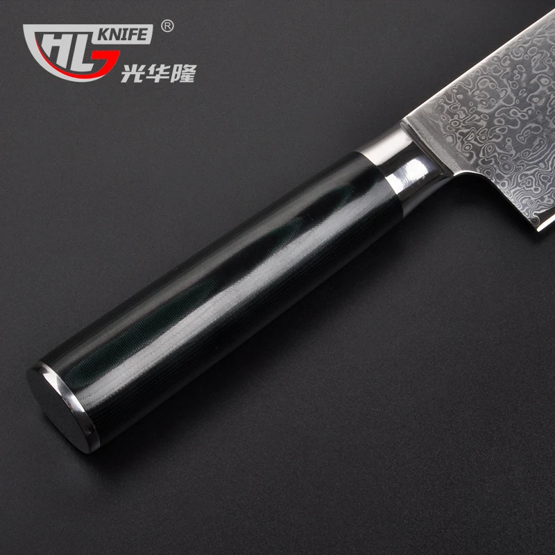 Японские ножи из дамасской стали GHL VG10 9 5 дюйма новый кухонный нож мясной шеф-пора