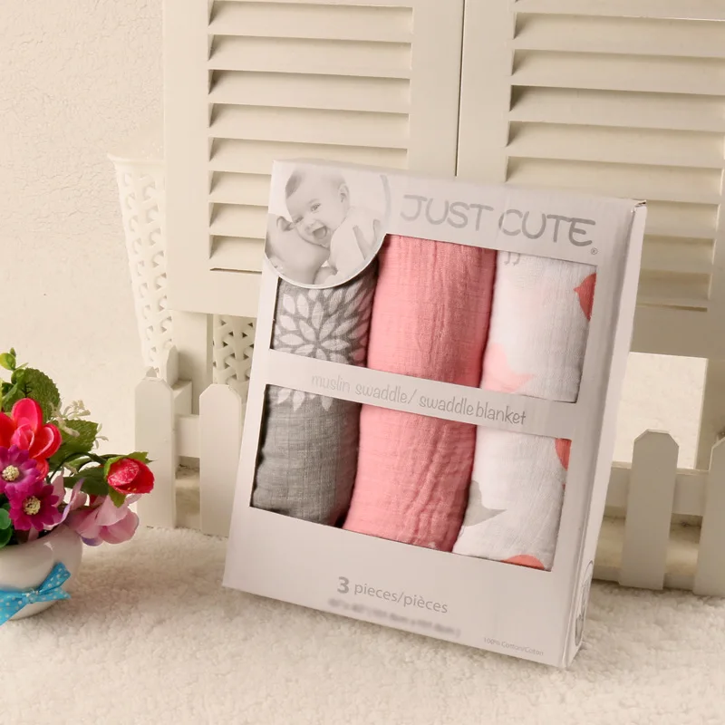 3 шт./упаковка детское Хлопковое одеяло | Мать и ребенок