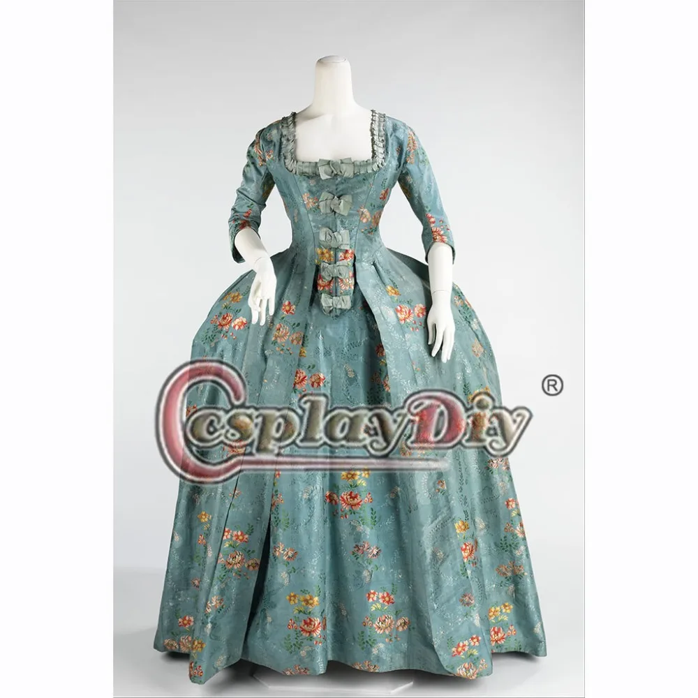Cosplaydiy изготовленное на заказ Rococo колониальные грузинские 18thc Мария Антуанетта