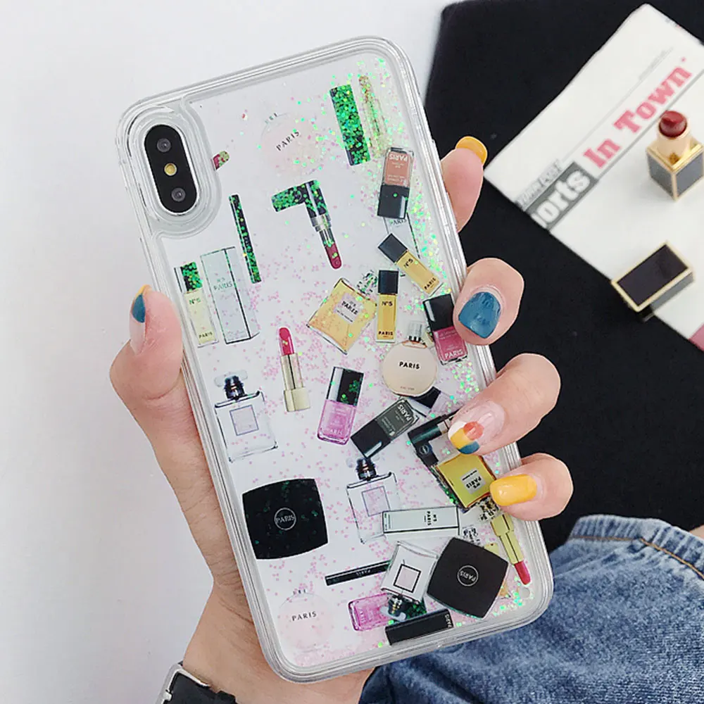 Мягкий косметический чехол KISSCASE для iPhone 7 8 6 X XS Чехлы MAX XR 6S Plus задней панели Funda Capa |