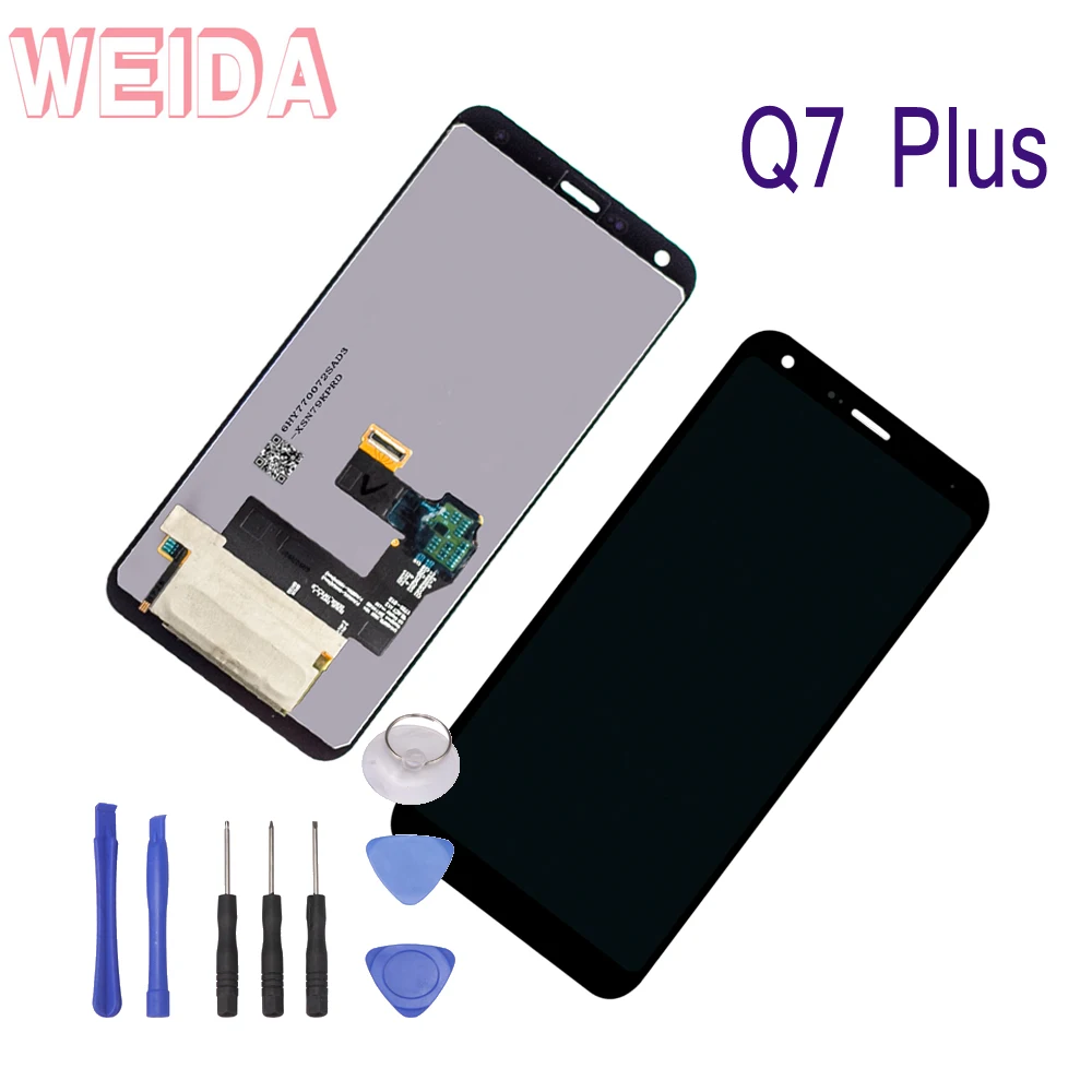 

WEIDA For LG Q7 Plus Screen Replacement Assembly LCD Touch Screen Digitizer 5.5 Inch + Tool Q7+ Q7Plus Q7 Plus