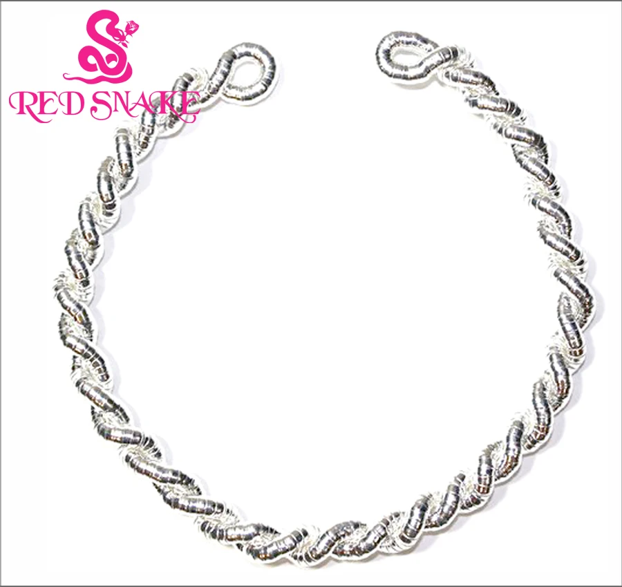 Красная змеиная розничная продажа серебро покрытием в стиле панк Цепочки и