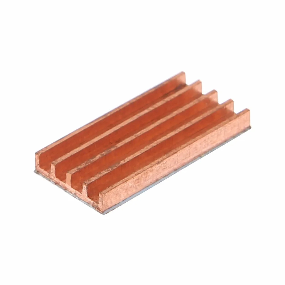 

1Pc Ultra Thin Pure Copper Heat Sink Back Memory RAM Sink Cooling For DDR VGA MOS IC Chip Heatsink 19x9x2mm