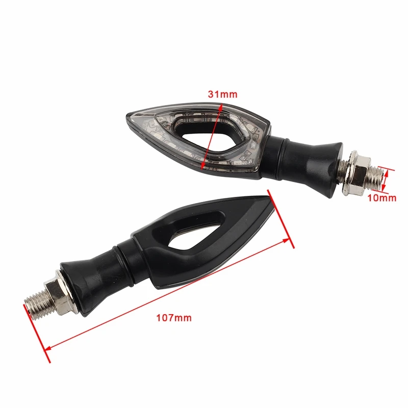 Для Yamaha YZF R1 R1M R1S R3 двигателя светодиодный указатель поворота 12 Светодиодный