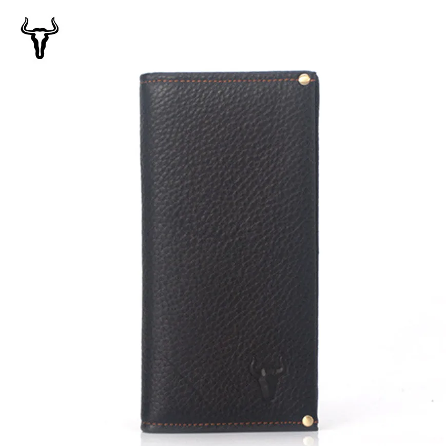 Роскошная натуральная кожа бумажник carteira masculina кошельки portemonnee portefeuille homme billeteras