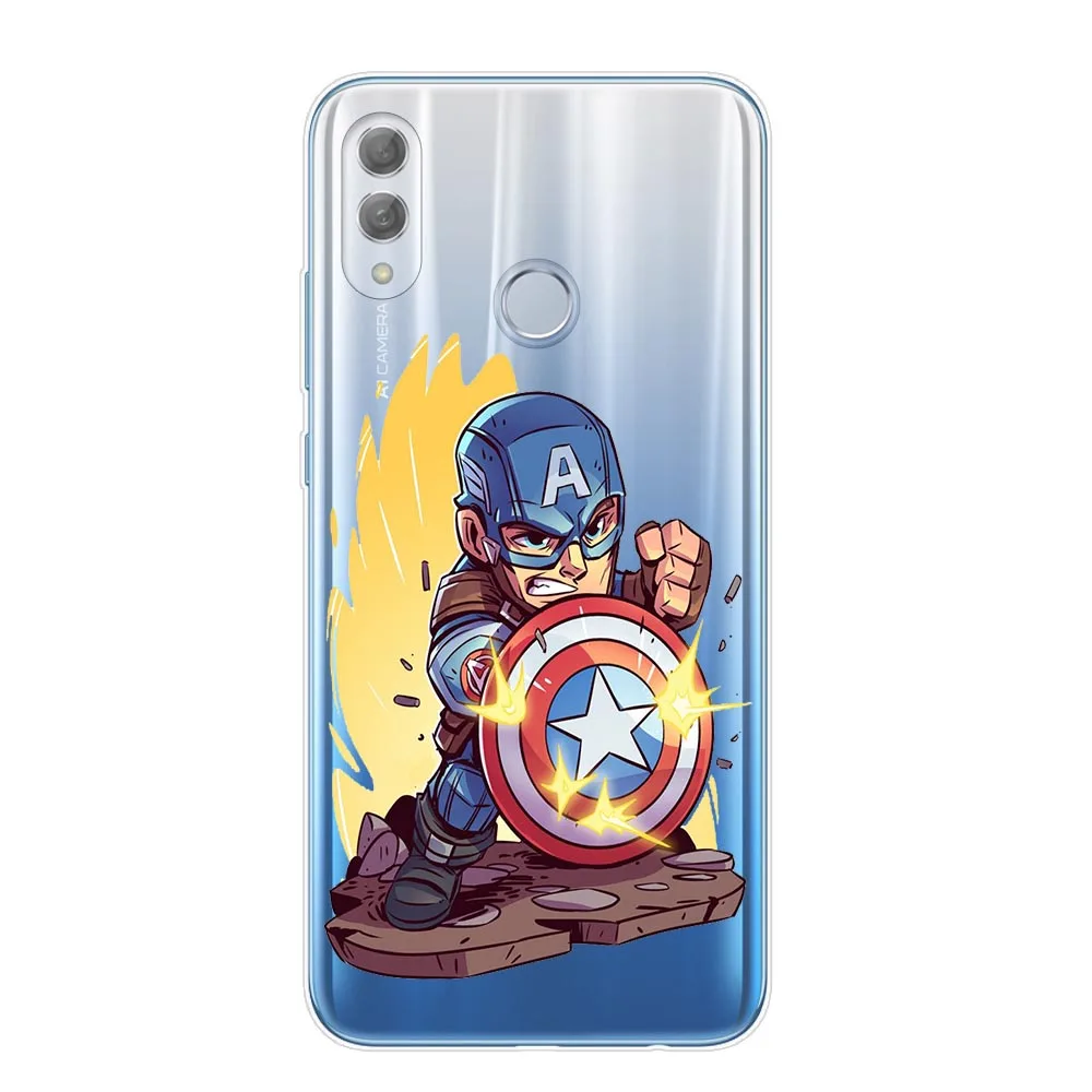 T6620 Роскошный чехол для телефона с героями Marvel и Мстителями, чехол для huawei Honor 9 10 20 Lite Pro 10i 8X 8C 6X 7X, мягкий ТПУ чехол-накладка s Etui - Цвет: T6620