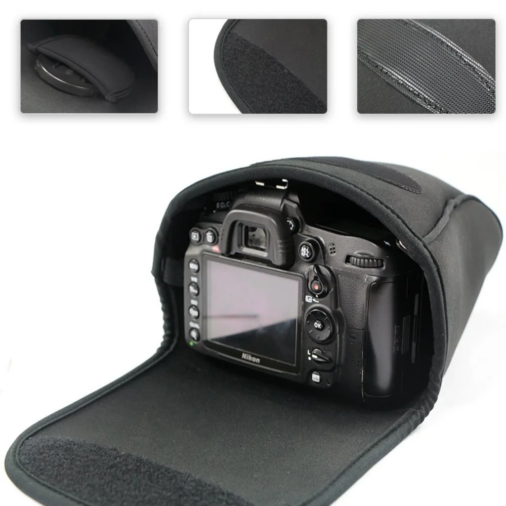 Чехол для камеры Canon EOS T7i T6i 650D 80D 70D 60D 800D 77D 760D 750D 700D 7DII 7D 6D MkII 5DIII with18-135 24-105 18-200 мм |