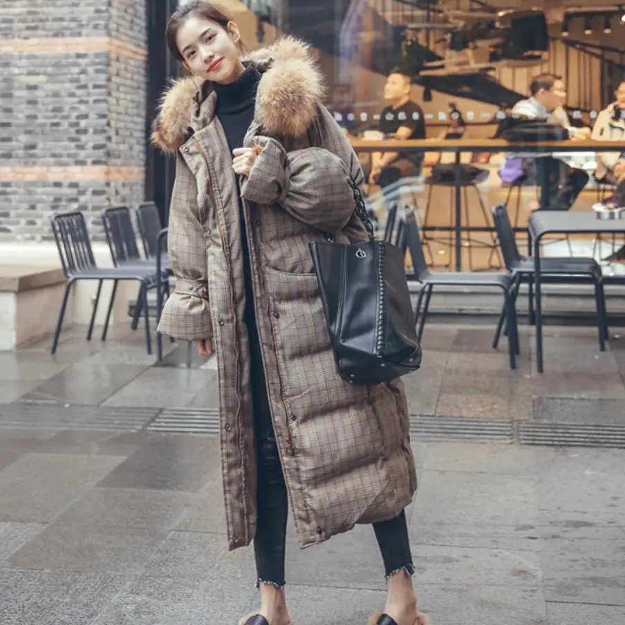 2018 зимняя модная женская куртка с капюшоном пуховое хлопковое пальто толстые