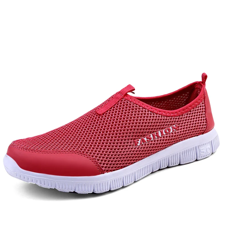 Unisex Sneakers Breathable Mesh Trainer Walking Shoes Lightweight Outdoor Hot Sale Comfortable Training QASDUO | Обувь