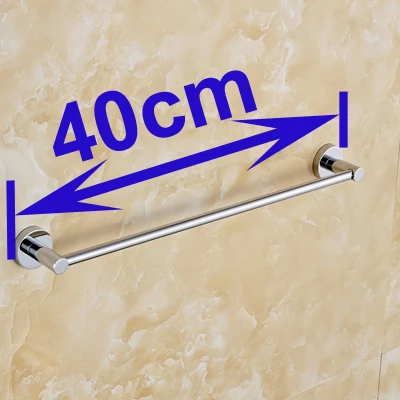 L is 40 cm Высокое качество 304# аксессуары для ванной комнаты из нержавеющей стали, один полотенцесушитель, полотенцесушитель, держатель YT-10996-A - Цвет: L is 40 cm