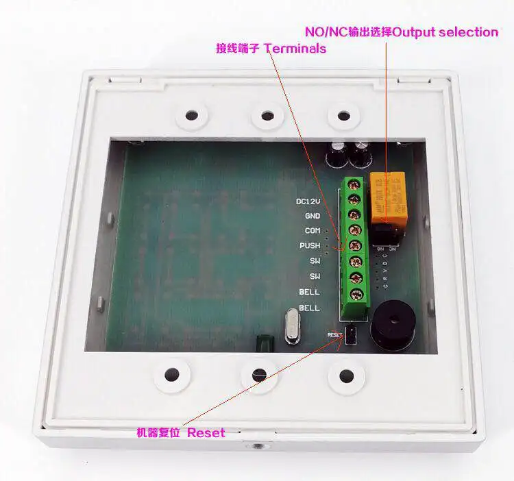 Автономный RFID наборы контроллеров доступа с 10 шт. клавиатурой для системы дверного замка 3 способа доступа