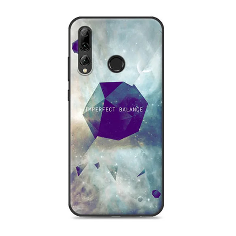 Прозрачный чехол для Huawei Honor 20i мультяшный стиль мягкий силиконовый защитный из