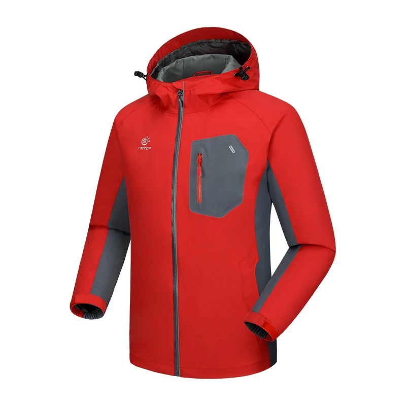 Dropshipping Windstopper один слой Куртки мужчины бренд непромокаемую куртку для Кемпинга