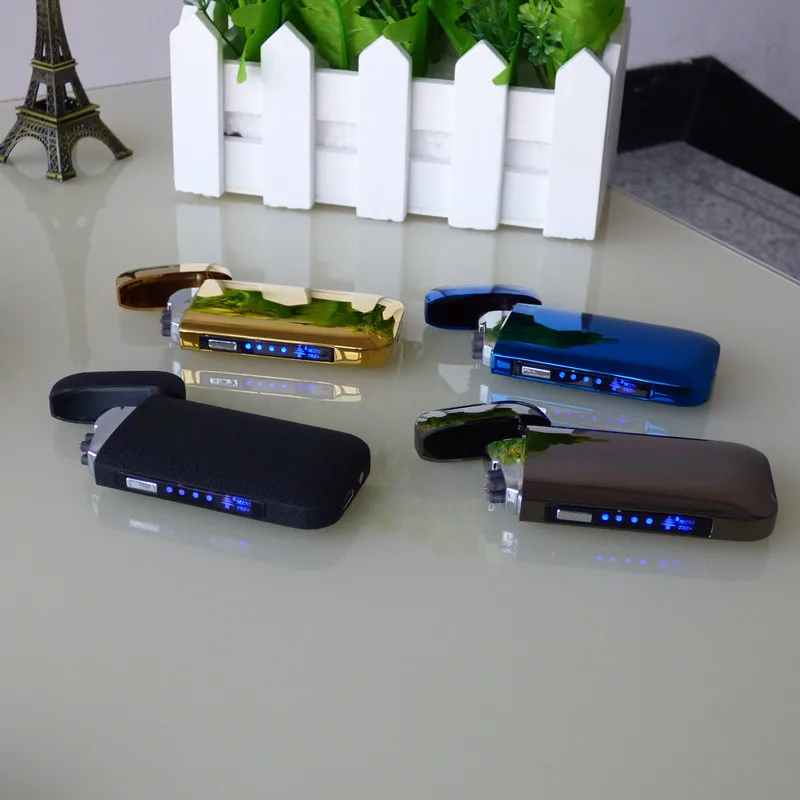 2019 новый двойной Arc индикаторы заряда батареи электрический USB Батарея
