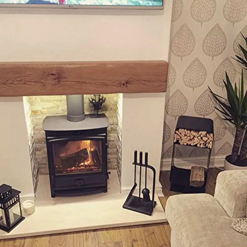 Новая Обновленная 4 лопастная Тепловая печь нагреватель вентилятор для