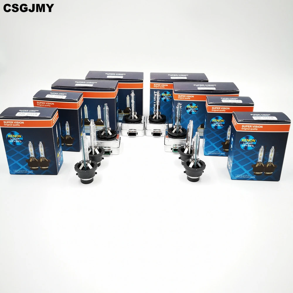 Ксеноновая лампа для головных фонарей CSGJMY 2 шт. D1S D2S D3S D4S CBI ксеноновая D1R D2R D3R D4R 4300K