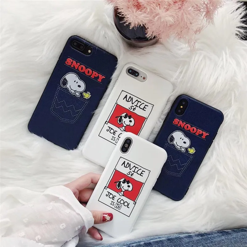 3D рельефные чехлы с рисунком собаки для телефона iphone 7 8 Plus 6 6s Coque мультфильм