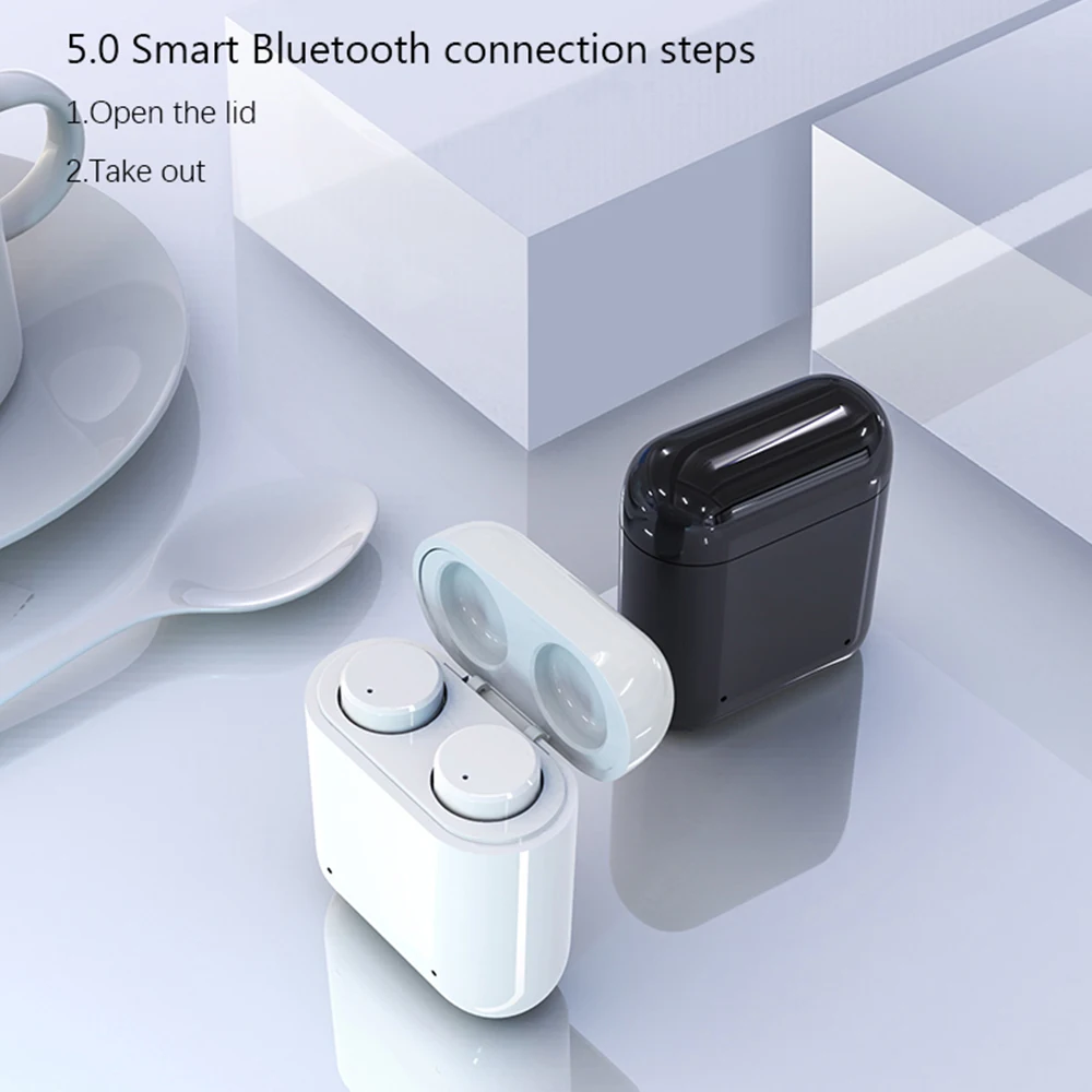 Высокое качество T1 Водонепроницаемый Bluetooth 5 0 сенсорное управление беспроводные