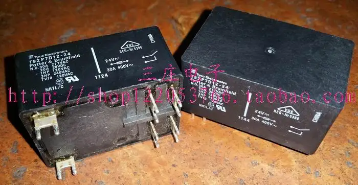 Реле T92P7D12-24 T92-2A-24V-P