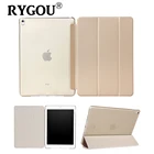 Чехол RYGOU для iPad Pro 9,7 дюйма, умный чехол из искусственной кожи с магнитом, Автоматический будильник, режим сна, флип-чехол для iPad Pro 12,9, чехол 1-го 2-го поколения