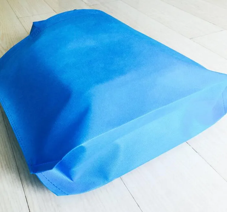 100 шт./лот Бесплатная печать логотипа Нетканая Подарочная сумка упаковка для