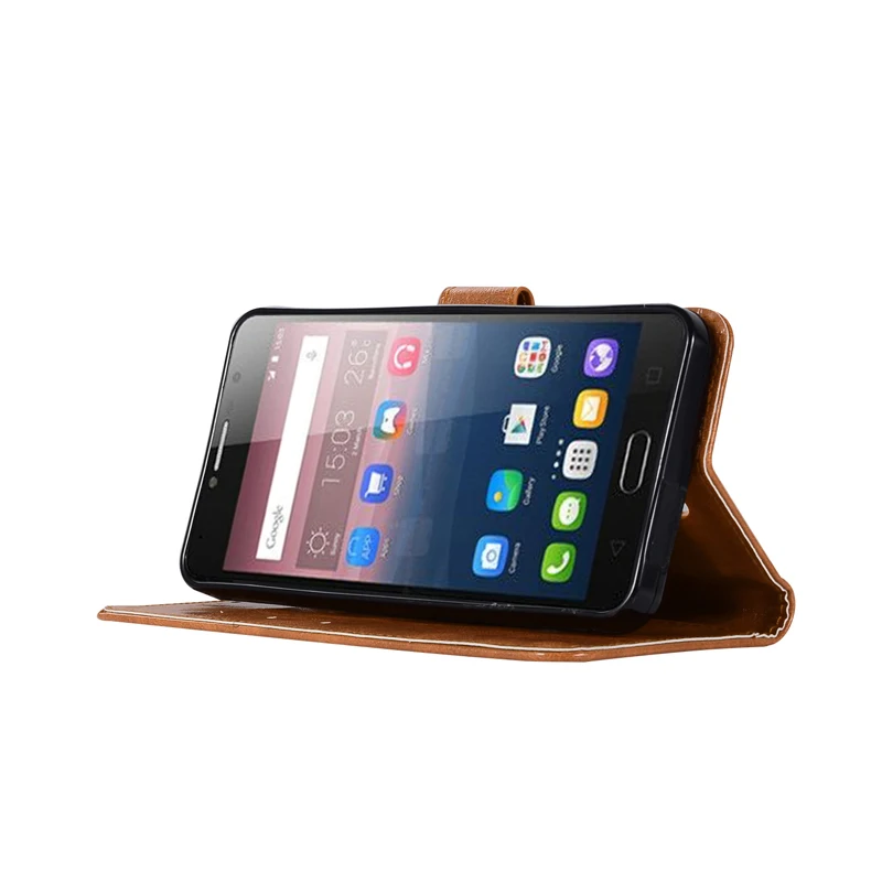 Новый чехол для Alcatel Pop 4 Plus/Fierce 5 дюймов винтажный Ретро Простой PU кожаный