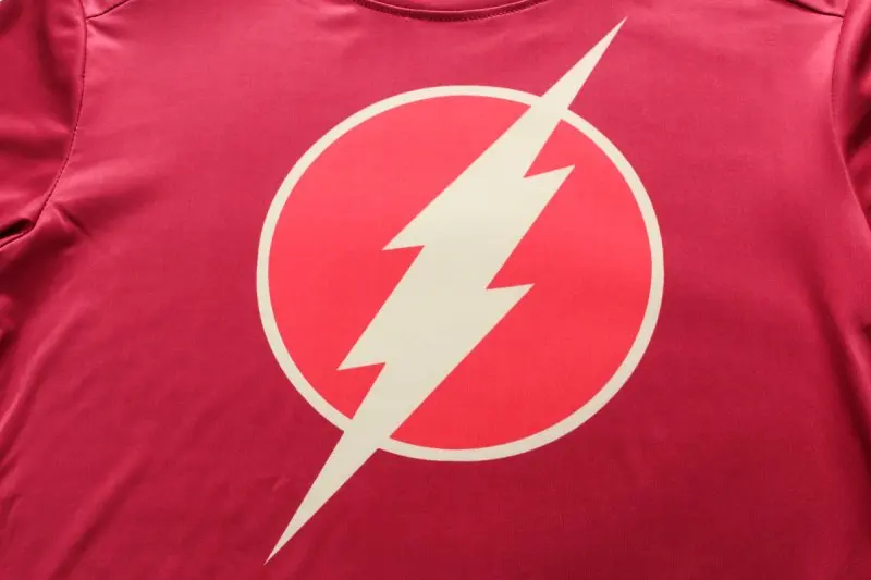 Футболка мужская компрессионная с коротким рукавом красная рубашка для бега и