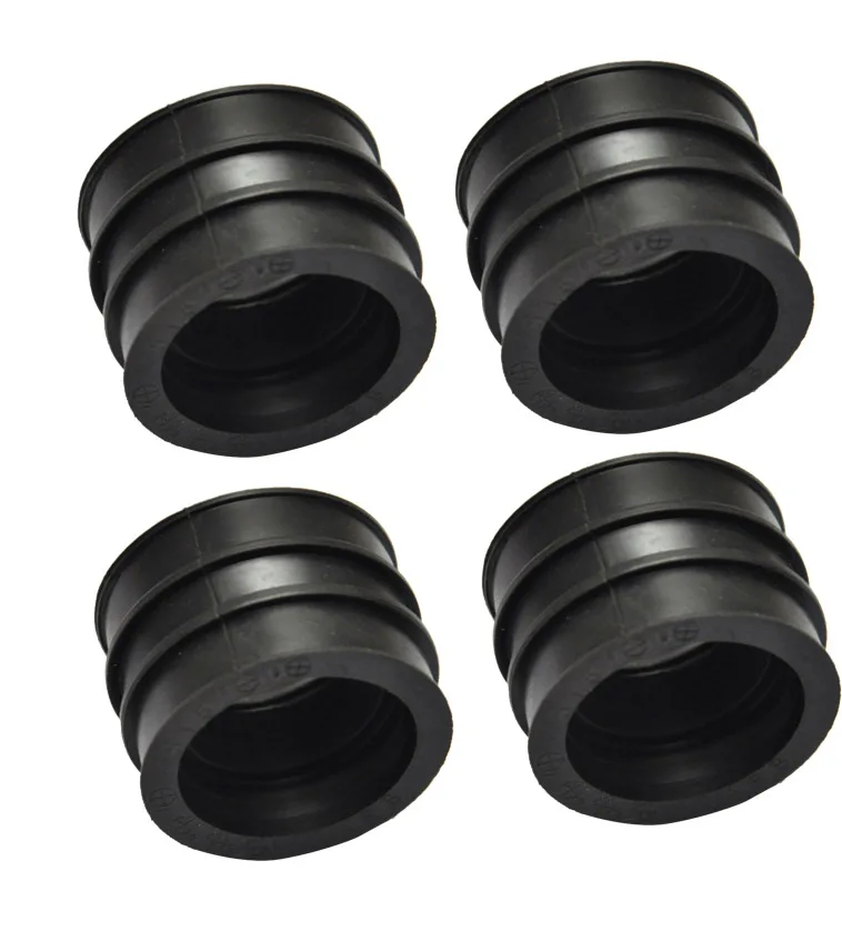 

LOPOR 4 PC For Kawasaki ZX600 Ninja 600 1985-1987 600R 1988-1997 Motorcycle Carburetor Intake Manifold