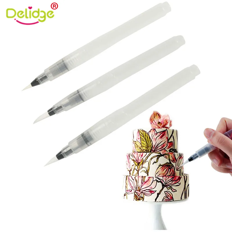 Кисть для рисования Delidge чернильная ручка кисть торта акварели Мягкая головка