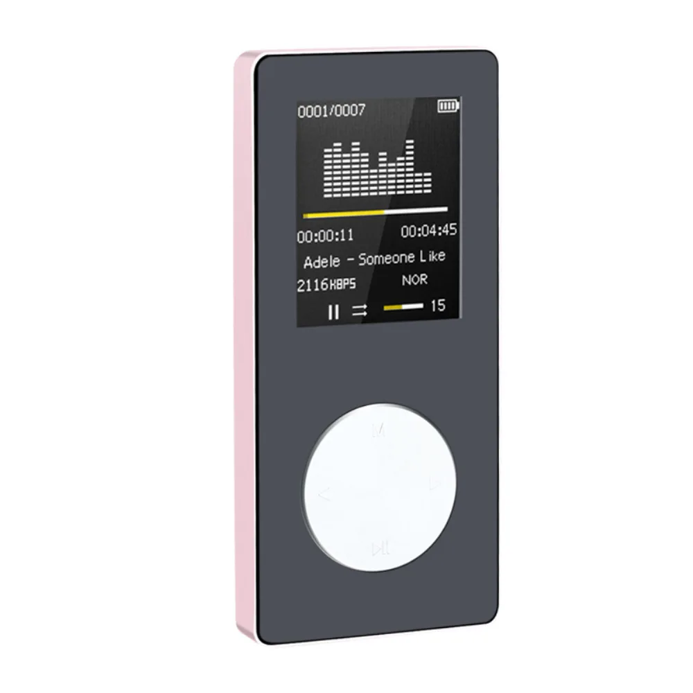 Bluetooth MP3 music player 1.8-inch video playback pedometer e-book FM radio multi-language speaker multiple colors | Электроника