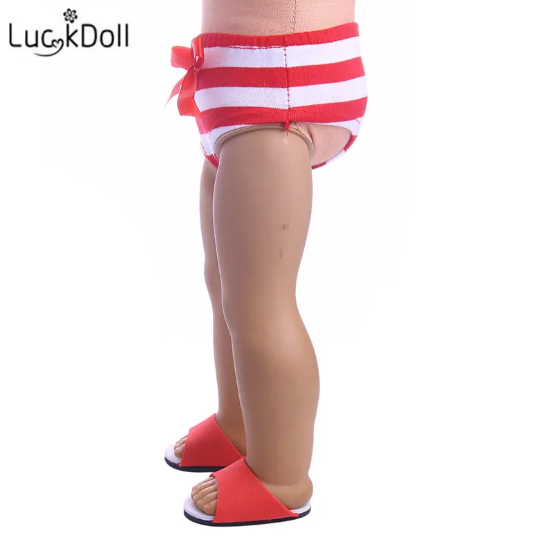 LUCKDOLL Crossbar Doll Panties For 18-inch American Or 43 cm Accessories | Игрушки и хобби