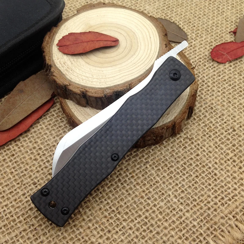Японская бритва D2 складной нож из стали походные карманные ножи для охоты ручные