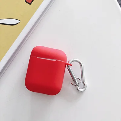 13 Чехол для наушников для Airpods Earpods портативный силиконовый мини круглый чехол для ушей Air Pods Pod Coque Funda - Цвет: 13